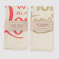 Nourishing Notes Food Philosophy Towels and Packaging
